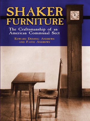 cover image of Shaker Furniture